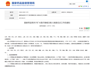 医疗器械注册人制度要点解读