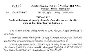 越南发布加强含麻醉药品及前体物质医疗器械管理草案